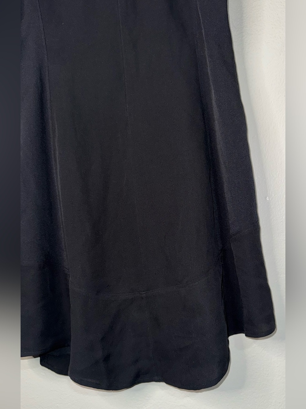Theory Black Sleeveless Midi Shift Dress - Picture 7 of 13